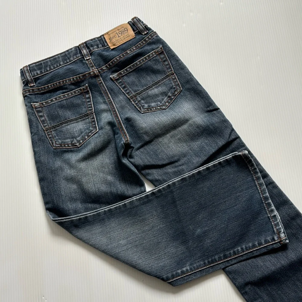 1989 Place Boys Boot cut - Blue Jeans.  Size 7